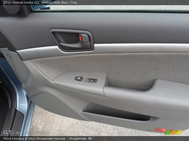 Medium Silver Blue / Gray 2010 Hyundai Sonata GLS