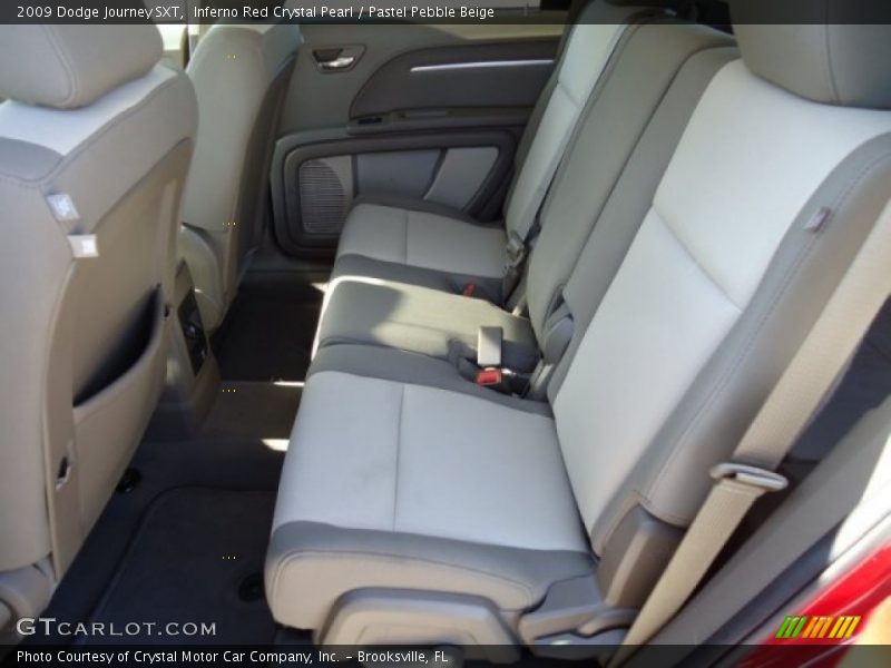 Inferno Red Crystal Pearl / Pastel Pebble Beige 2009 Dodge Journey SXT