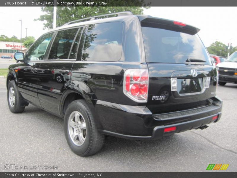 Nighthawk Black Pearl / Gray 2006 Honda Pilot EX-L 4WD