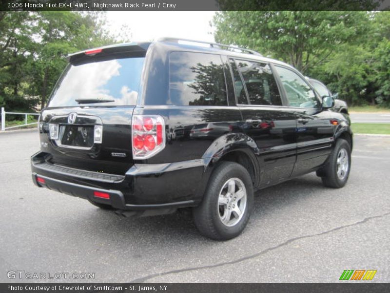 Nighthawk Black Pearl / Gray 2006 Honda Pilot EX-L 4WD