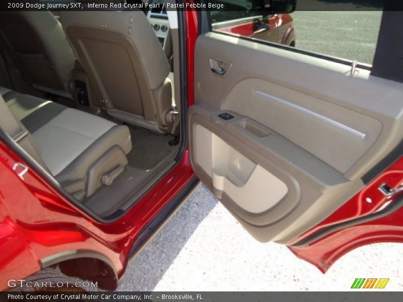 Inferno Red Crystal Pearl / Pastel Pebble Beige 2009 Dodge Journey SXT