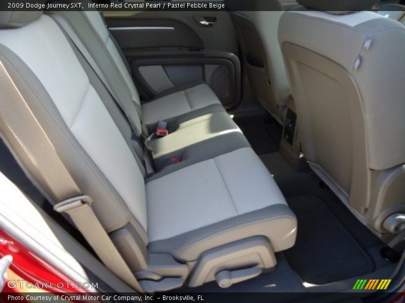 Inferno Red Crystal Pearl / Pastel Pebble Beige 2009 Dodge Journey SXT