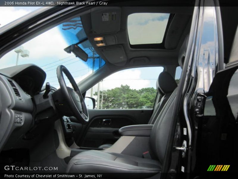 Nighthawk Black Pearl / Gray 2006 Honda Pilot EX-L 4WD