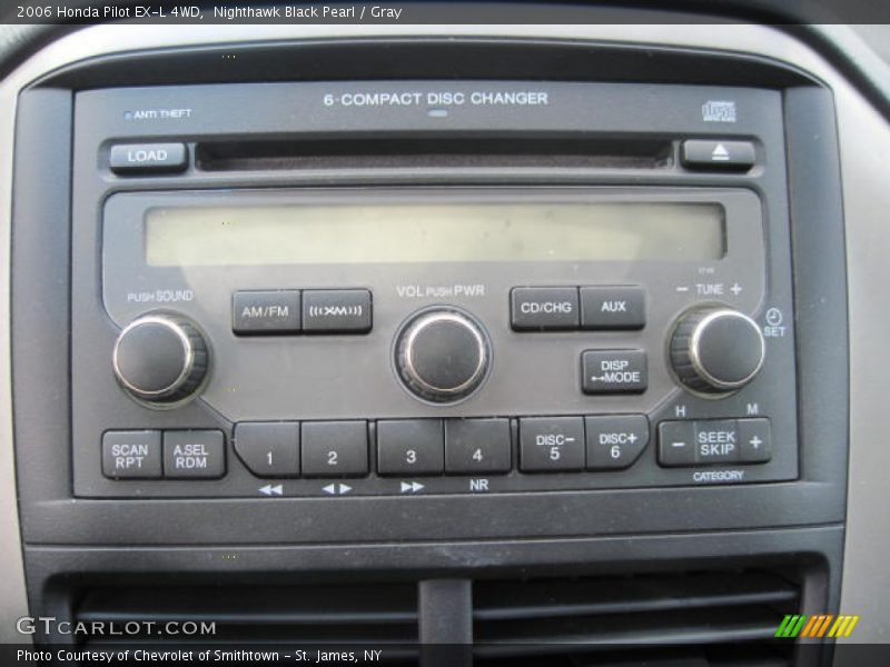 Nighthawk Black Pearl / Gray 2006 Honda Pilot EX-L 4WD