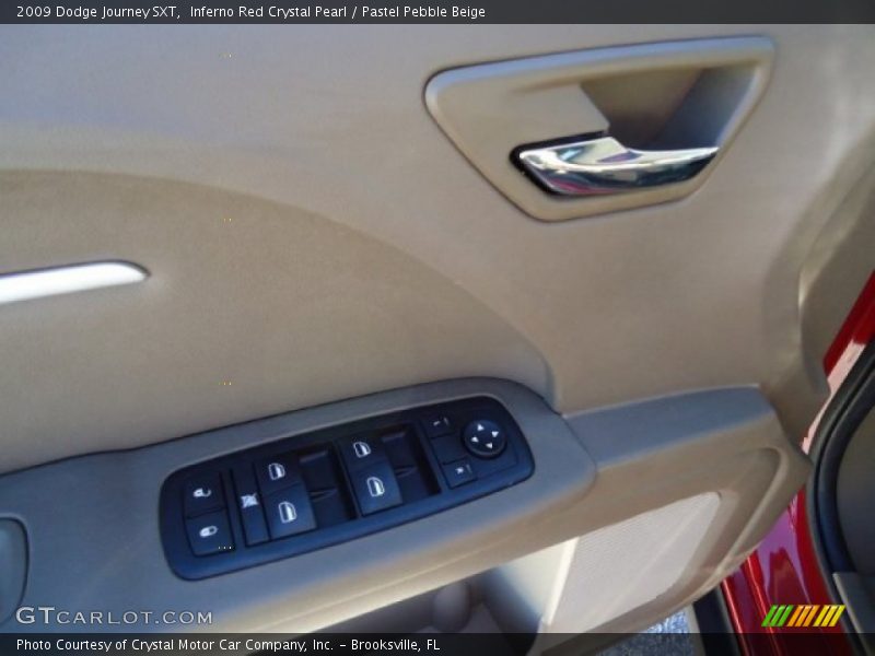 Inferno Red Crystal Pearl / Pastel Pebble Beige 2009 Dodge Journey SXT