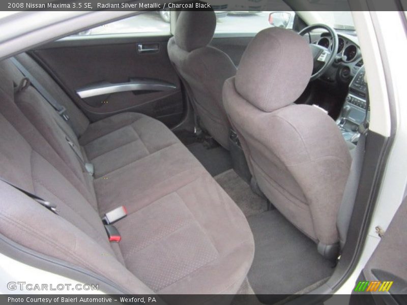 Radiant Silver Metallic / Charcoal Black 2008 Nissan Maxima 3.5 SE