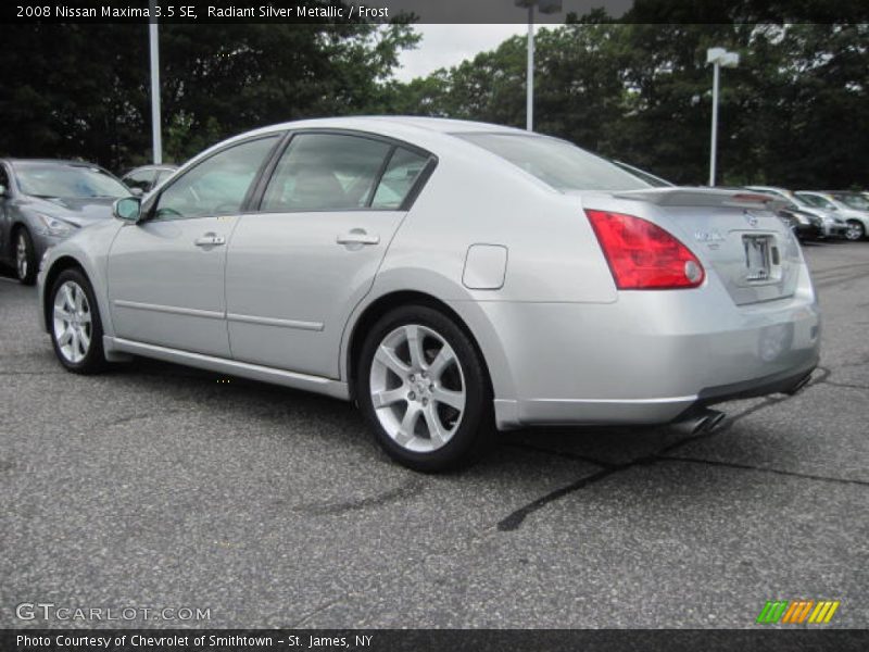 Radiant Silver Metallic / Frost 2008 Nissan Maxima 3.5 SE