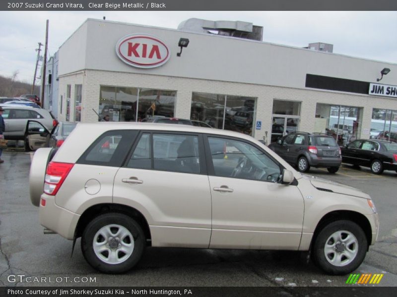 Clear Beige Metallic / Black 2007 Suzuki Grand Vitara