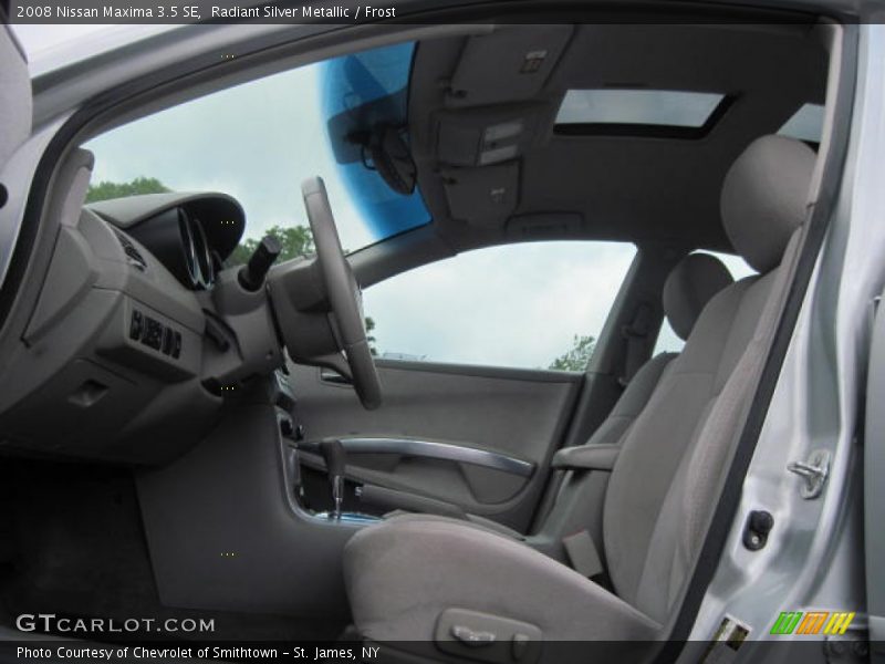 Radiant Silver Metallic / Frost 2008 Nissan Maxima 3.5 SE