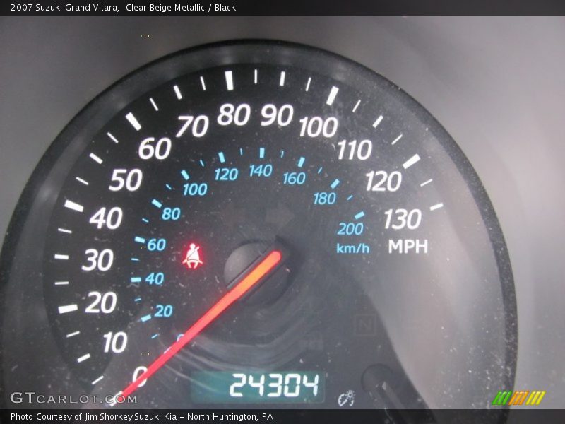 Clear Beige Metallic / Black 2007 Suzuki Grand Vitara