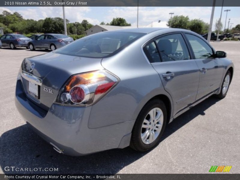 Ocean Gray / Frost 2010 Nissan Altima 2.5 SL