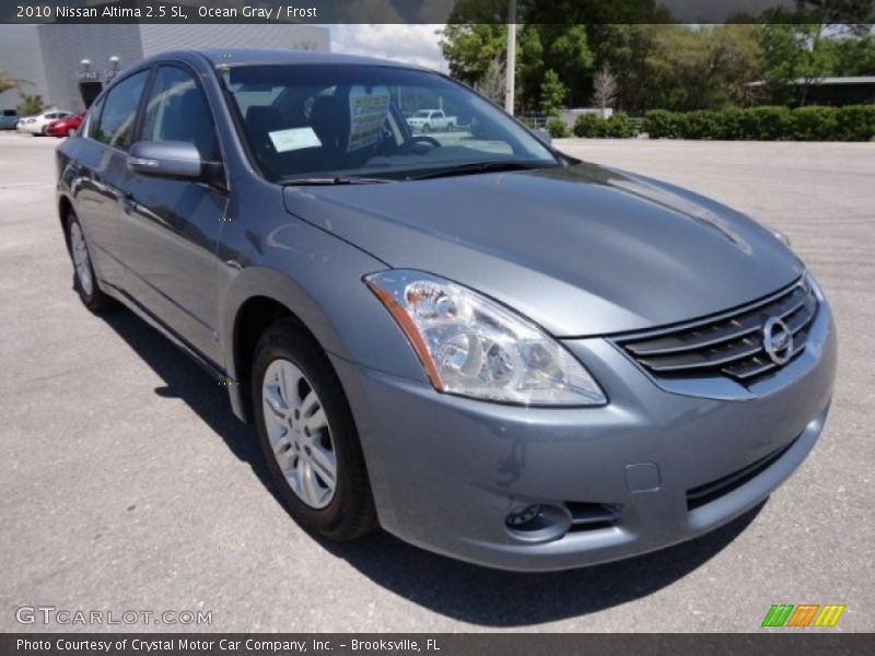 Ocean Gray / Frost 2010 Nissan Altima 2.5 SL