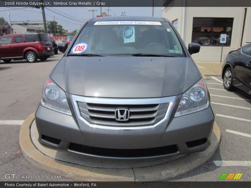 Nimbus Gray Metallic / Gray 2008 Honda Odyssey LX