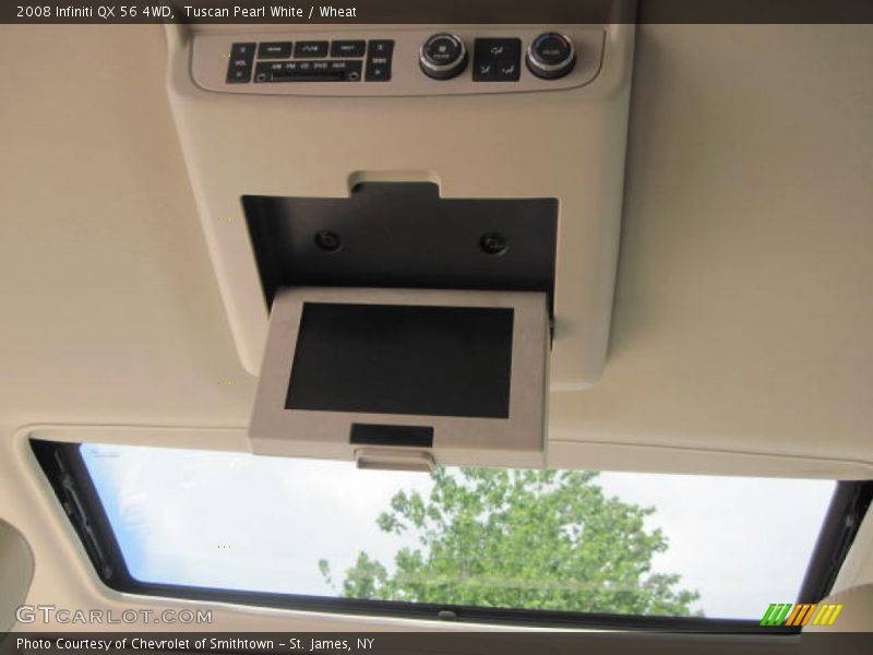 Tuscan Pearl White / Wheat 2008 Infiniti QX 56 4WD