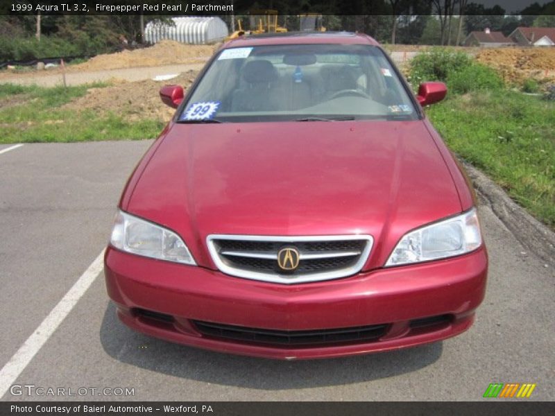 Firepepper Red Pearl / Parchment 1999 Acura TL 3.2