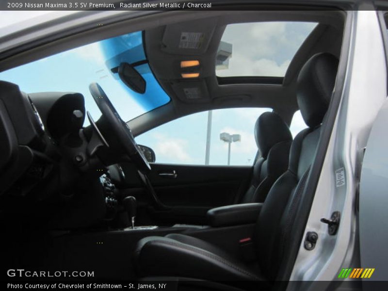Radiant Silver Metallic / Charcoal 2009 Nissan Maxima 3.5 SV Premium