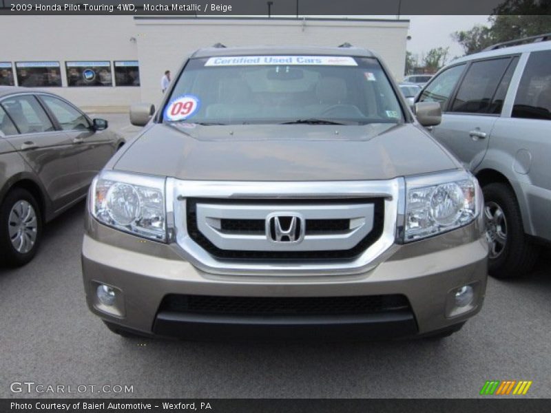 Mocha Metallic / Beige 2009 Honda Pilot Touring 4WD