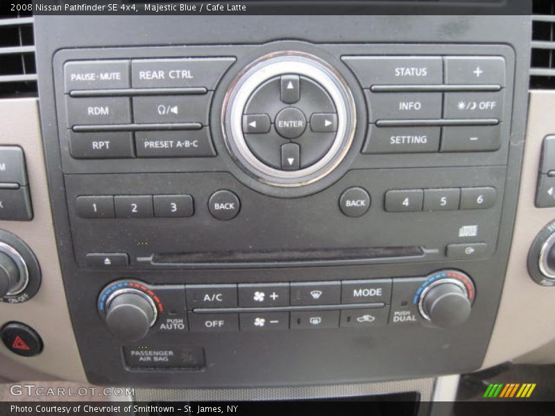 Majestic Blue / Cafe Latte 2008 Nissan Pathfinder SE 4x4