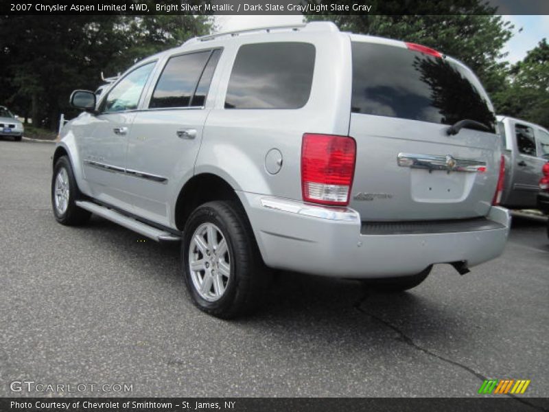Bright Silver Metallic / Dark Slate Gray/Light Slate Gray 2007 Chrysler Aspen Limited 4WD