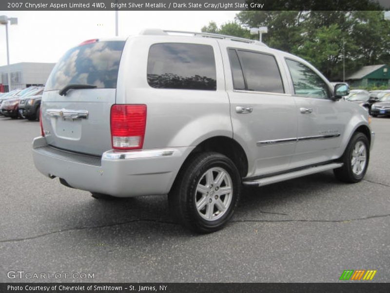 Bright Silver Metallic / Dark Slate Gray/Light Slate Gray 2007 Chrysler Aspen Limited 4WD