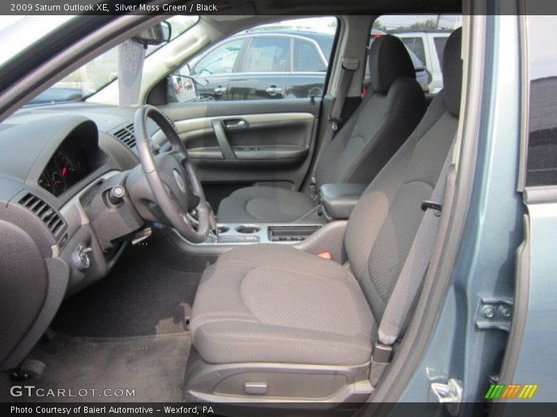  2009 Outlook XE Black Interior