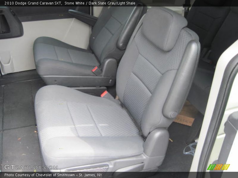 Stone White / Dark Slate Gray/Light Shale 2010 Dodge Grand Caravan SXT