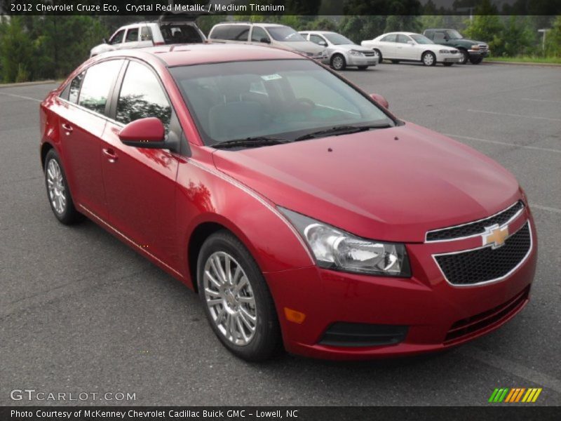 Front 3/4 View of 2012 Cruze Eco