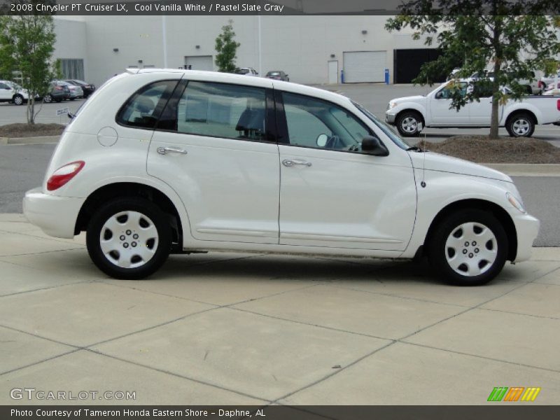 Cool Vanilla White / Pastel Slate Gray 2008 Chrysler PT Cruiser LX