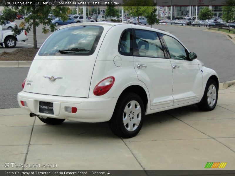 Cool Vanilla White / Pastel Slate Gray 2008 Chrysler PT Cruiser LX