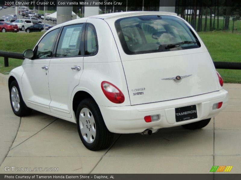 Cool Vanilla White / Pastel Slate Gray 2008 Chrysler PT Cruiser LX
