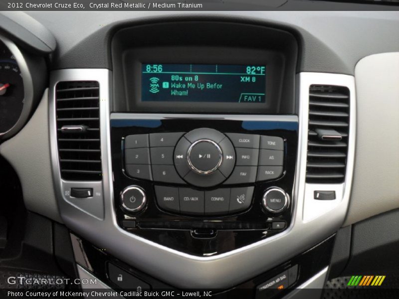 Controls of 2012 Cruze Eco