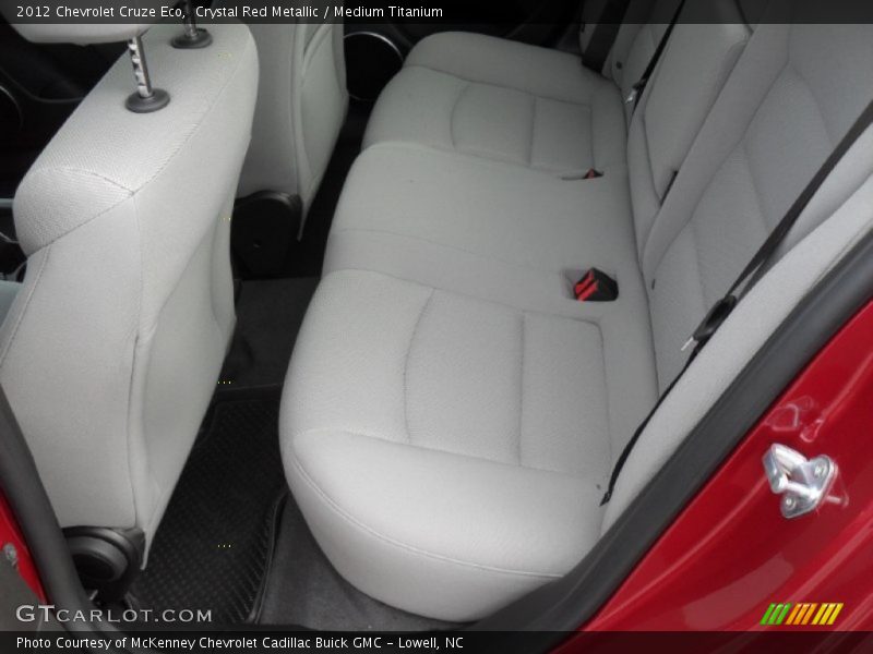 Crystal Red Metallic / Medium Titanium 2012 Chevrolet Cruze Eco