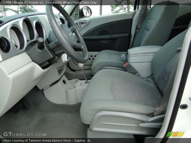 Cool Vanilla White / Pastel Slate Gray 2008 Chrysler PT Cruiser LX