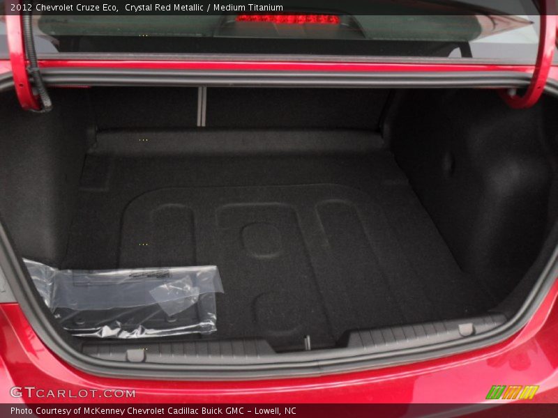  2012 Cruze Eco Trunk