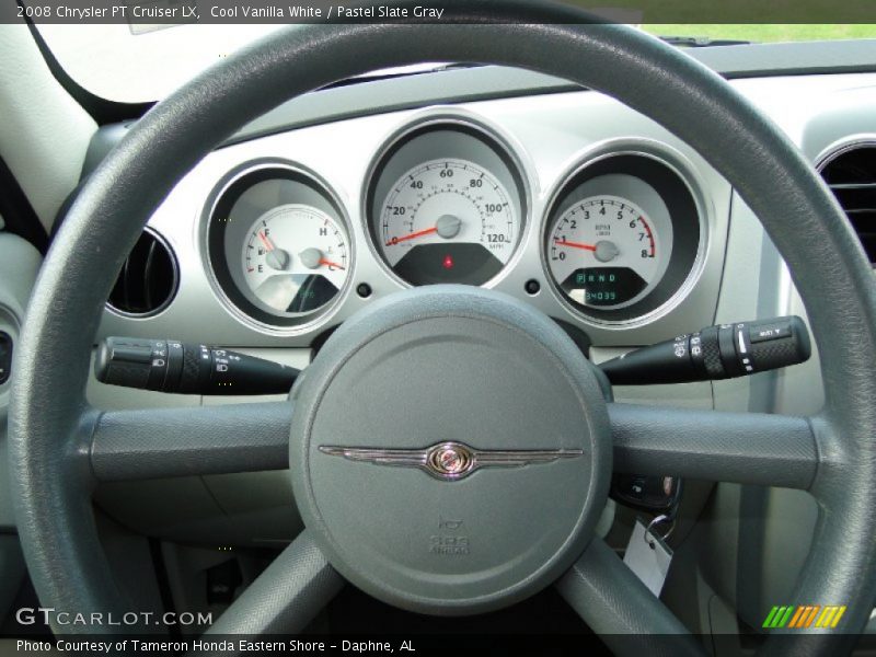 Cool Vanilla White / Pastel Slate Gray 2008 Chrysler PT Cruiser LX