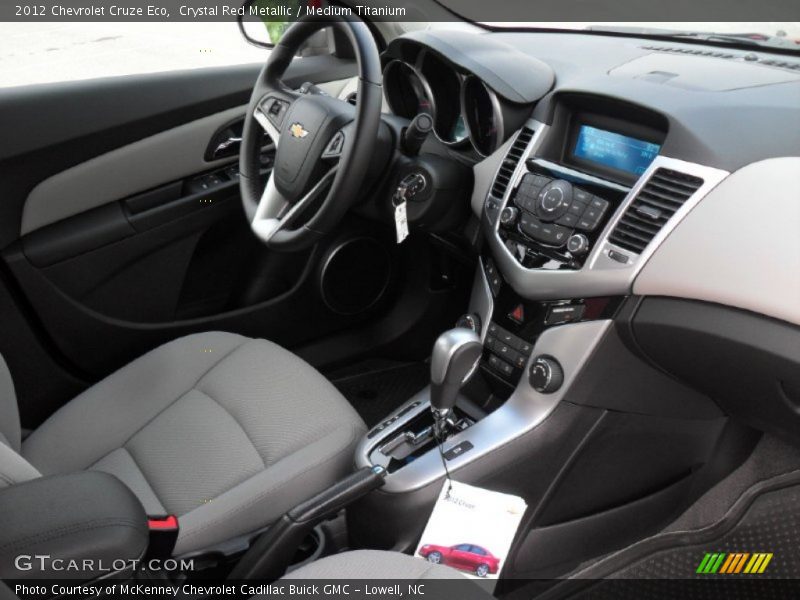 Dashboard of 2012 Cruze Eco