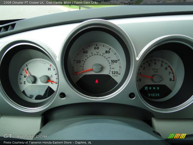 Cool Vanilla White / Pastel Slate Gray 2008 Chrysler PT Cruiser LX