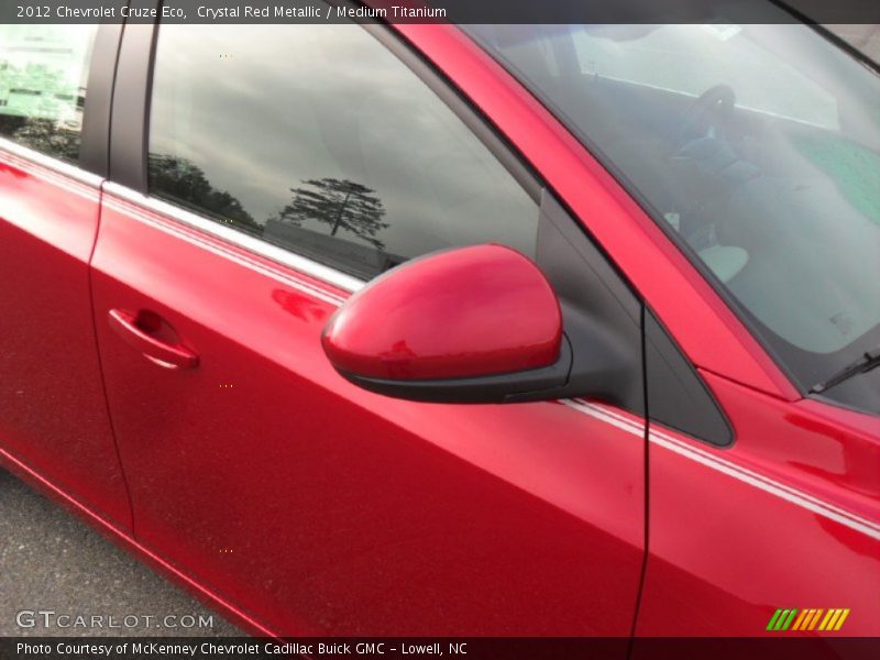 Crystal Red Metallic / Medium Titanium 2012 Chevrolet Cruze Eco