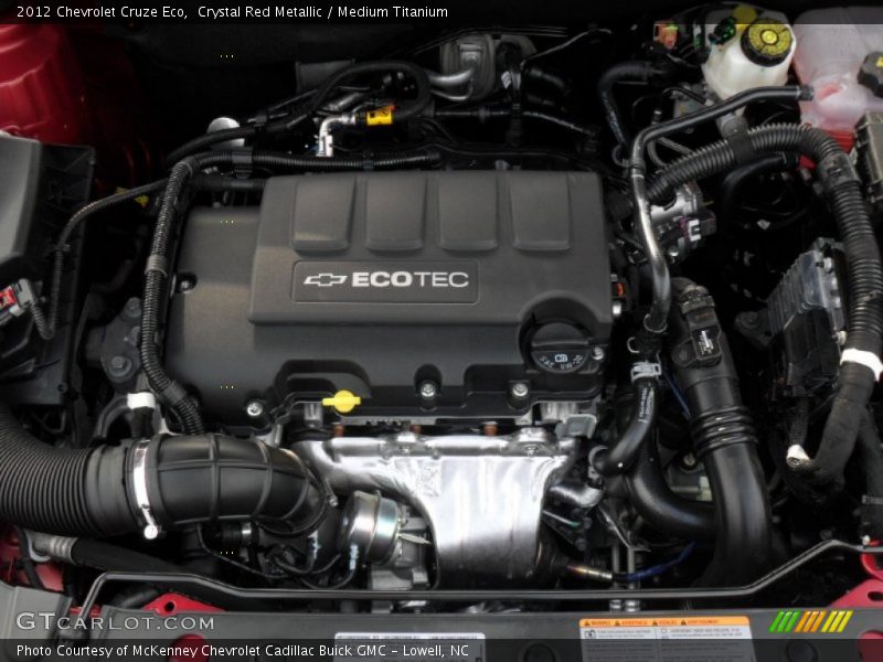  2012 Cruze Eco Engine - 1.4 Liter DI Turbocharged DOHC 16-Valve VVT 4 Cylinder
