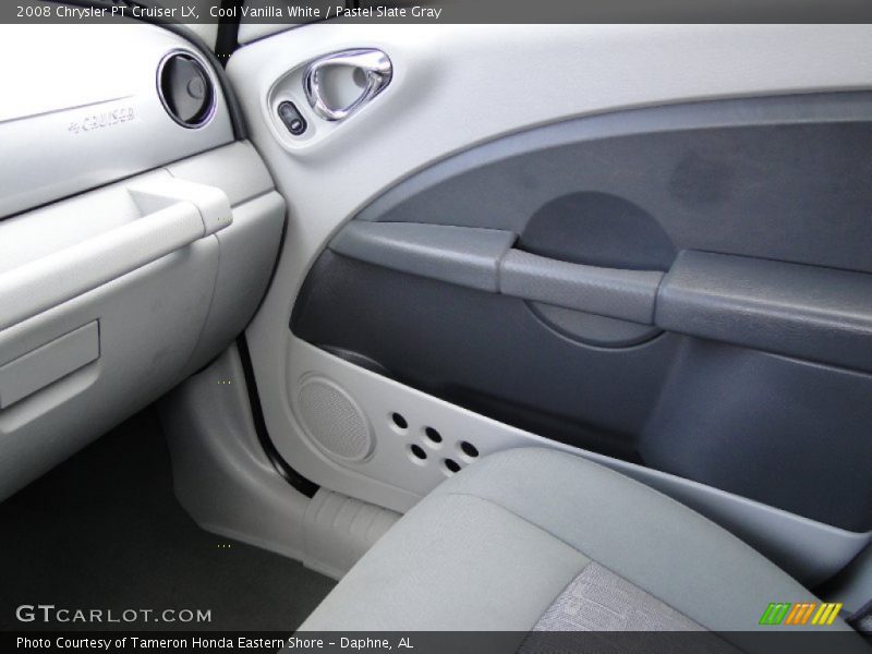 Cool Vanilla White / Pastel Slate Gray 2008 Chrysler PT Cruiser LX