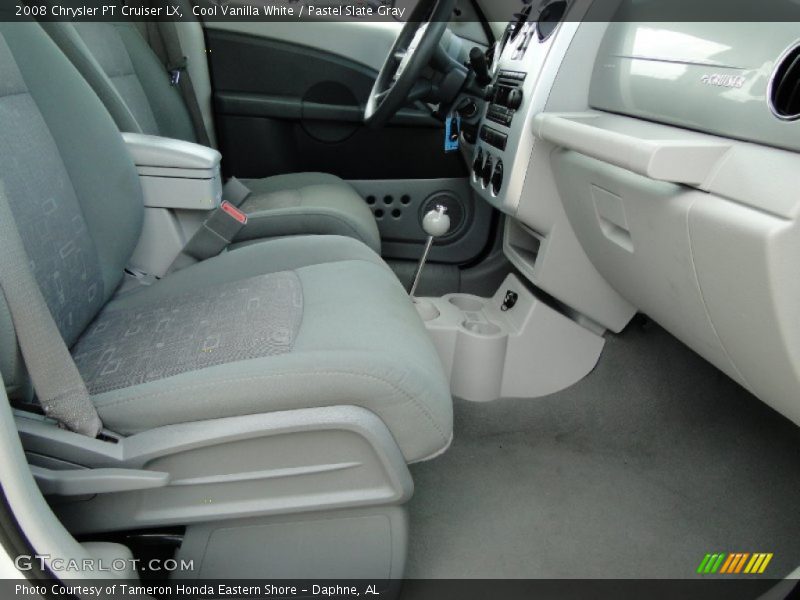 Cool Vanilla White / Pastel Slate Gray 2008 Chrysler PT Cruiser LX