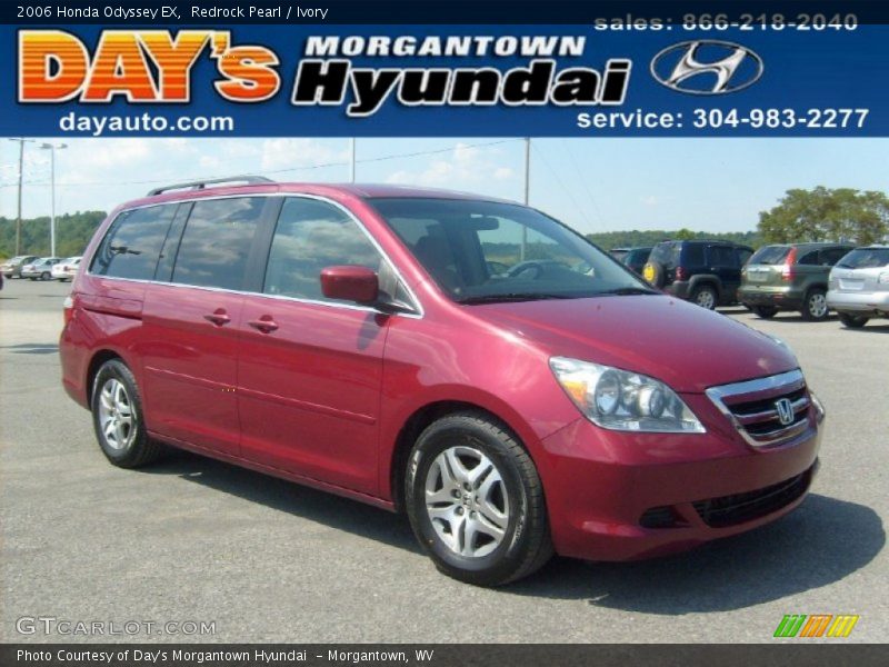 Redrock Pearl / Ivory 2006 Honda Odyssey EX