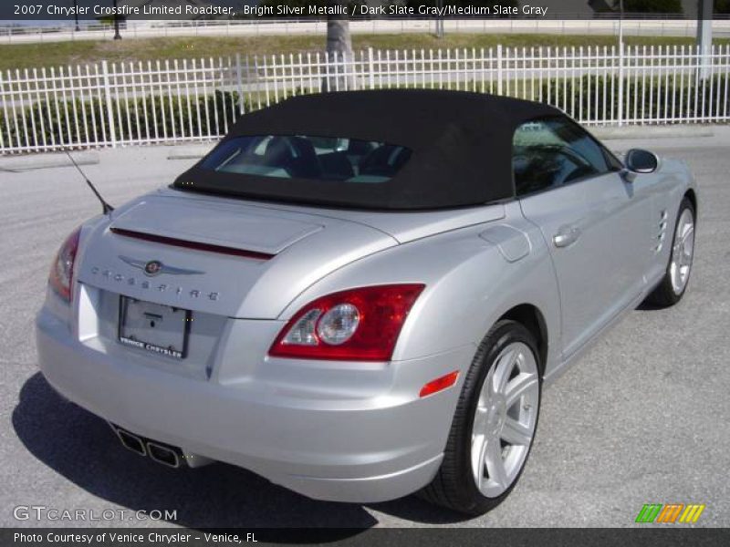 Bright Silver Metallic / Dark Slate Gray/Medium Slate Gray 2007 Chrysler Crossfire Limited Roadster