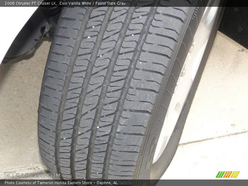 Cool Vanilla White / Pastel Slate Gray 2008 Chrysler PT Cruiser LX