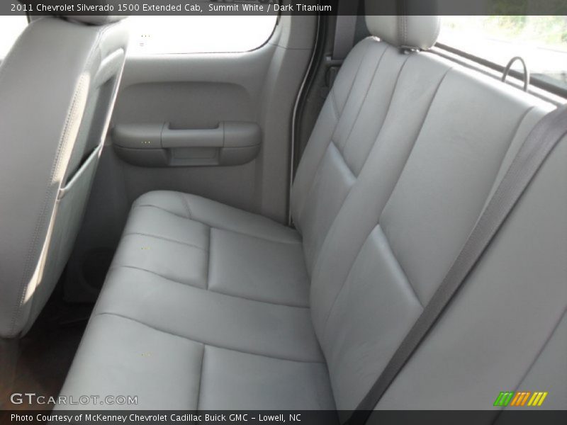 Summit White / Dark Titanium 2011 Chevrolet Silverado 1500 Extended Cab