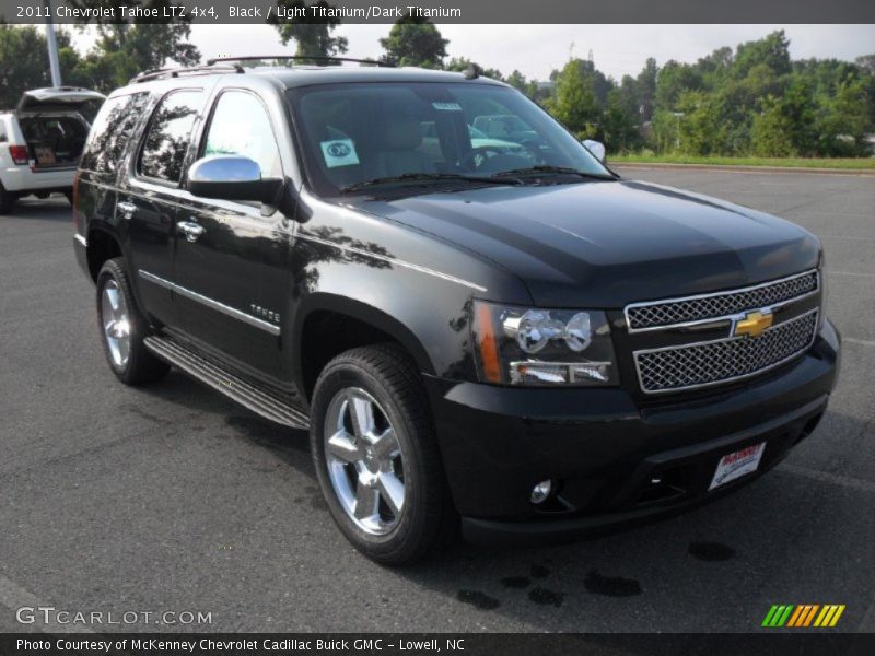 Black / Light Titanium/Dark Titanium 2011 Chevrolet Tahoe LTZ 4x4