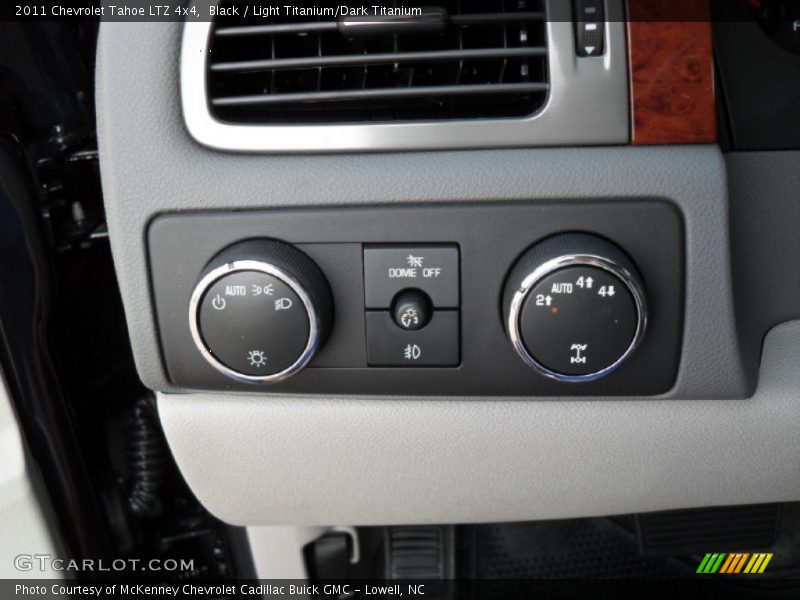 Black / Light Titanium/Dark Titanium 2011 Chevrolet Tahoe LTZ 4x4