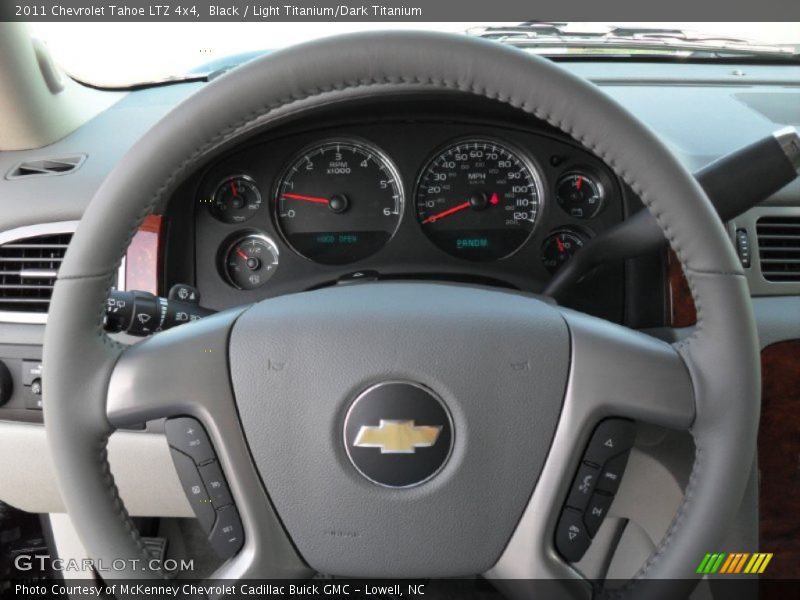 Black / Light Titanium/Dark Titanium 2011 Chevrolet Tahoe LTZ 4x4