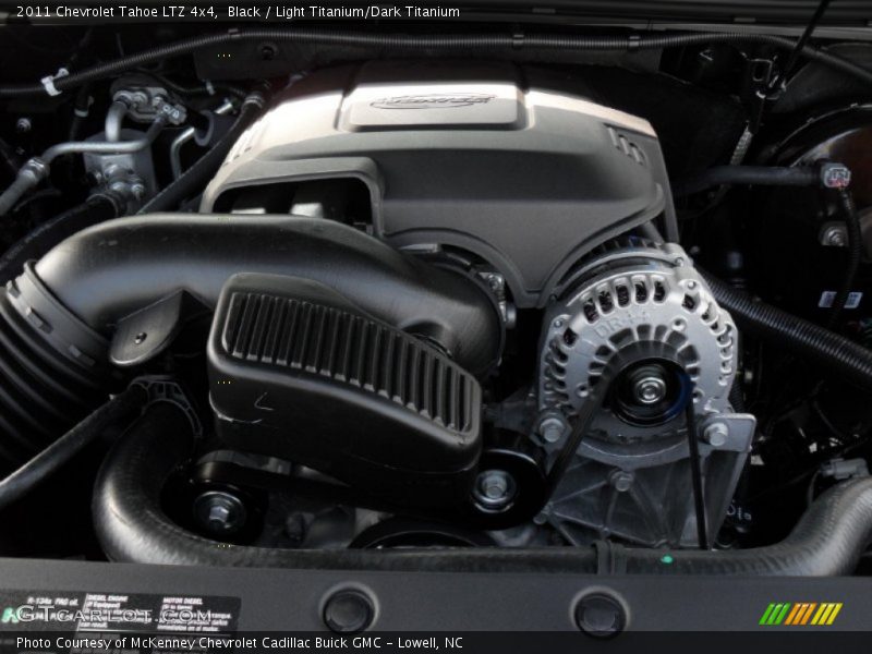 Black / Light Titanium/Dark Titanium 2011 Chevrolet Tahoe LTZ 4x4