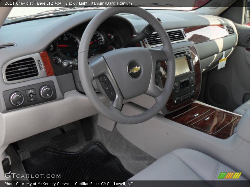 Black / Light Titanium/Dark Titanium 2011 Chevrolet Tahoe LTZ 4x4